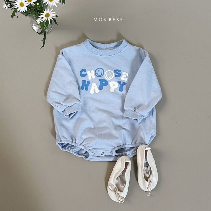Mos Bebe - Korean Baby Fashion - #onlinebabyboutique - Happy Body Suit - 3