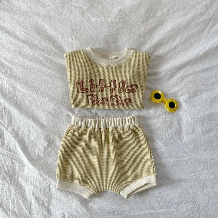 Mos Bebe - Korean Baby Fashion - #onlinebabyshop - Little Bebe Top Bottom Set - 10