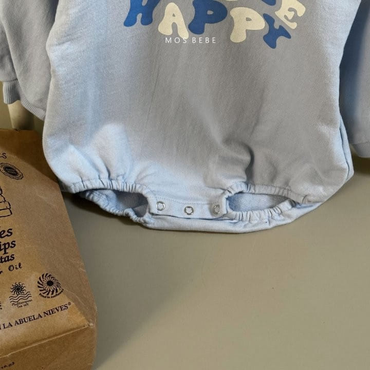 Mos Bebe - Korean Baby Fashion - #smilingbaby - Happy Body Suit - 5