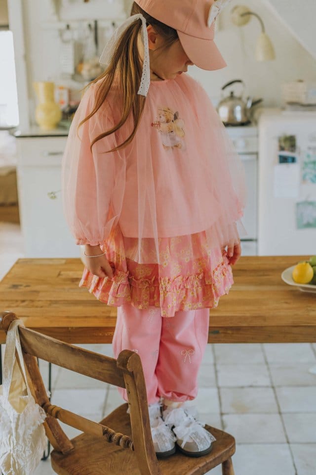Mumunbaba - Korean Children Fashion - #designkidswear - Low Flower Skirt