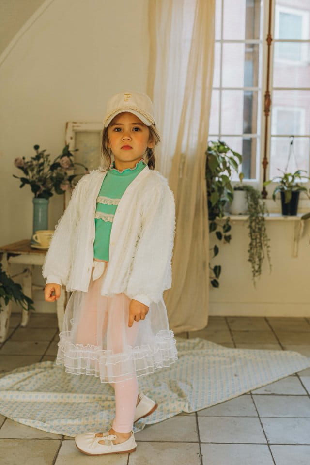 Mumunbaba - Korean Children Fashion - #discoveringself - Mesh Cody Skirt - 3