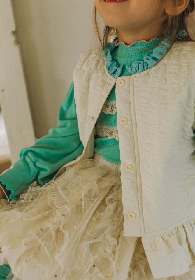 Mumunbaba - Korean Children Fashion - #kidsstore - Ellina Volume Vest - 3