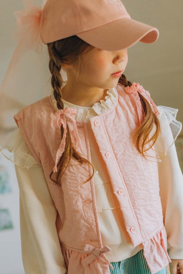 Mumunbaba - Korean Children Fashion - #minifashionista - Ellina Volume Vest - 8