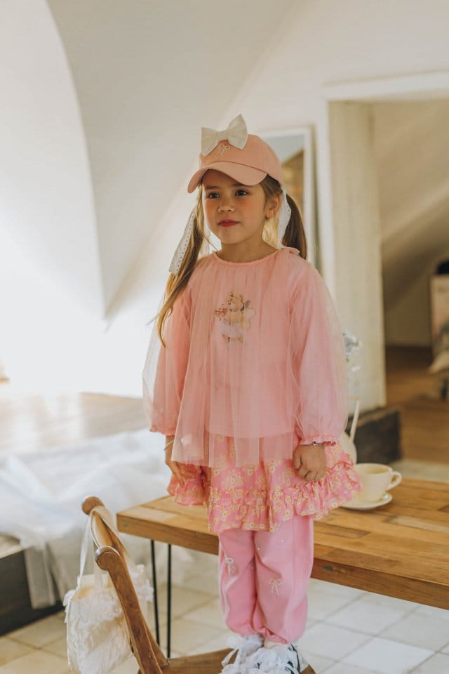 Mumunbaba - Korean Children Fashion - #toddlerclothing - Jane Pearl Jogger Pants - 8