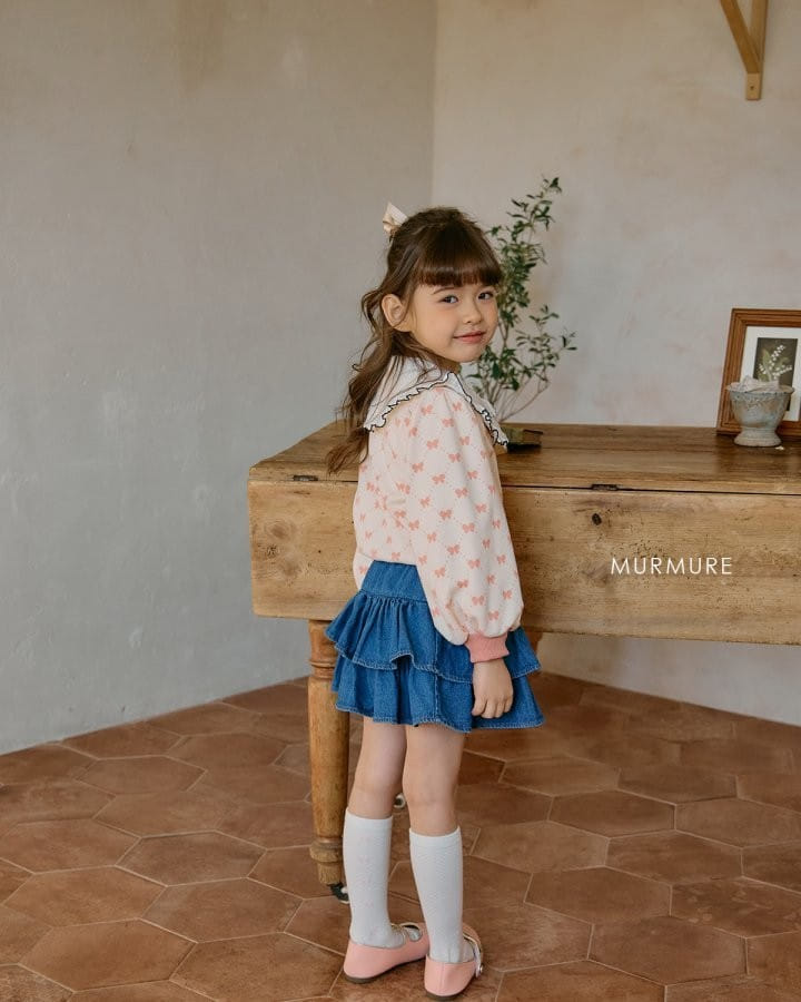 Murmure - Korean Children Fashion - #littlefashionista - Ribbon Puff Cardigan - 10