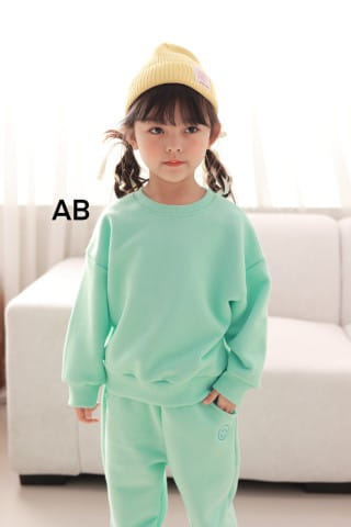 Muy Bien - Korean Children Fashion - #childofig - Smile Top Bottom Set - 5