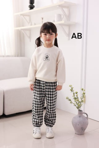 Muy Bien - Korean Children Fashion - #kidzfashiontrend - Check Sausage Pants - 2