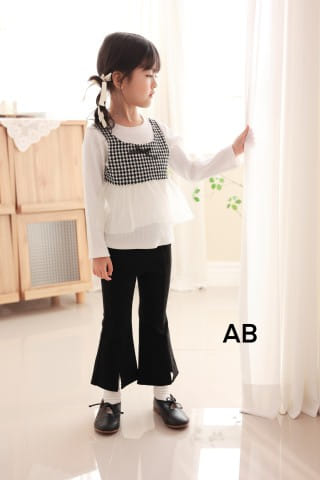 Muy Bien - Korean Children Fashion - #magicofchildhood - Split Boot Cut Pants - 7