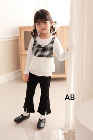 Muy Bien - Korean Children Fashion - #minifashionista - Split Boot Cut Pants - 8