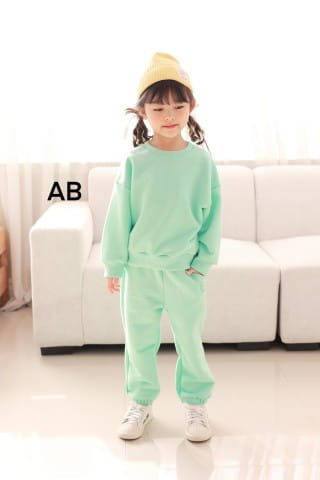 Muy Bien - Korean Children Fashion - #todddlerfashion - Smile Top Bottom Set - 2