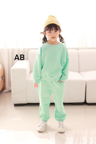 Muy Bien - Korean Children Fashion - #toddlerclothing - Smile Top Bottom Set - 3