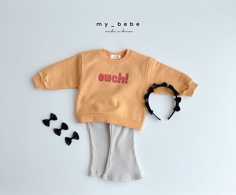 My Bebe - Korean Children Fashion - #Kfashion4kids - Tight Boots Cut Pants - 7