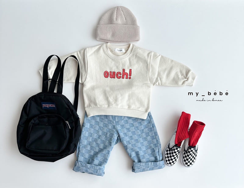 My Bebe - Korean Children Fashion - #Kfashion4kids - Ou Sweatshirt - 6