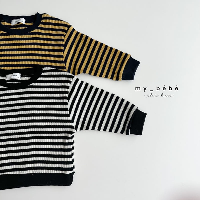 My Bebe - Korean Children Fashion - #Kfashion4kids - Eyelet ST Tee - 5
