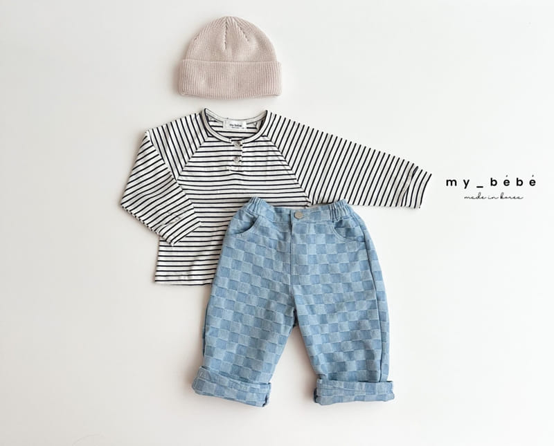 My Bebe - Korean Children Fashion - #childofig - Single St Tee - 8