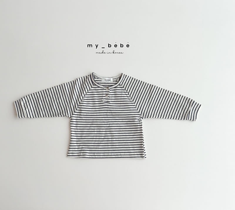 My Bebe - Korean Children Fashion - #childofig - Single St Tee - 9
