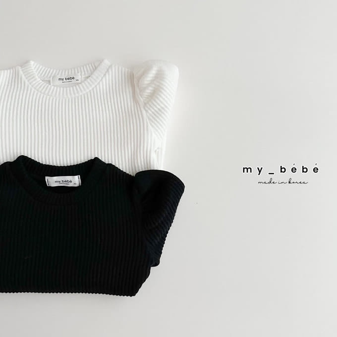 My Bebe - Korean Children Fashion - #childofig - Hit Puff Tee