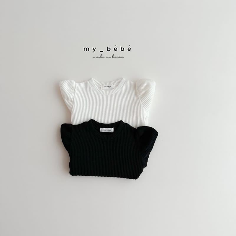 My Bebe - Korean Children Fashion - #childofig - Hit Puff Tee - 2
