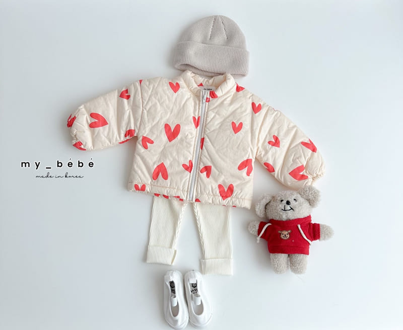 My Bebe - Korean Children Fashion - #childrensboutique - Spring Rib Leggings - 9