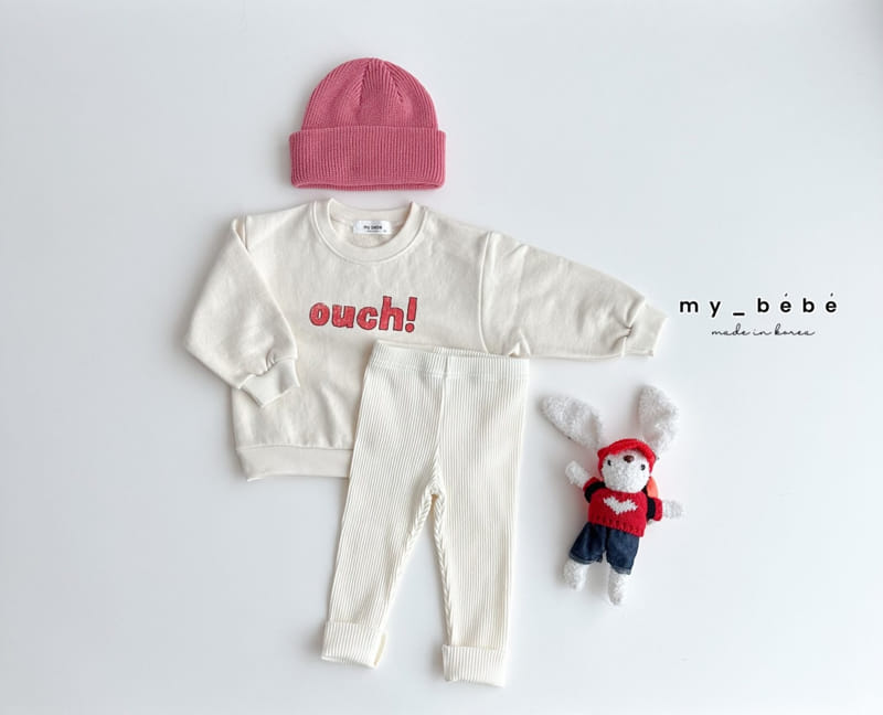 My Bebe - Korean Children Fashion - #designkidswear - Spring Rib Leggings - 10