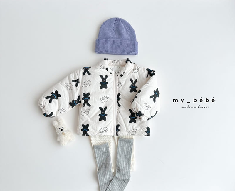My Bebe - Korean Children Fashion - #designkidswear - Bunny Jacket - 7