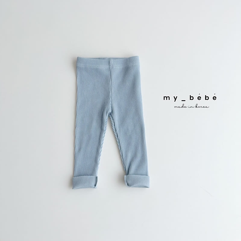 My Bebe - Korean Children Fashion - #discoveringself - Spring Rib Leggings - 11