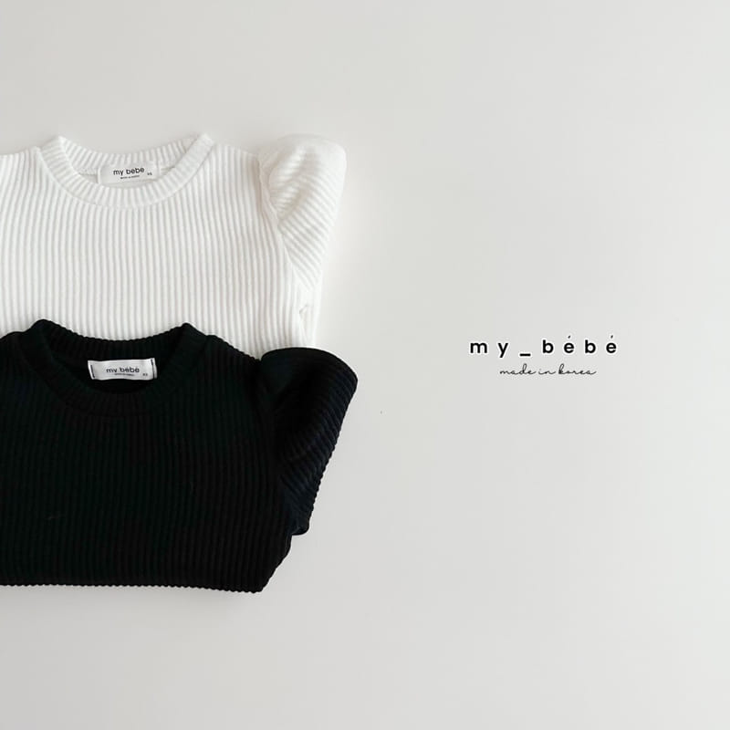 My Bebe - Korean Children Fashion - #discoveringself - Hit Puff Tee - 5