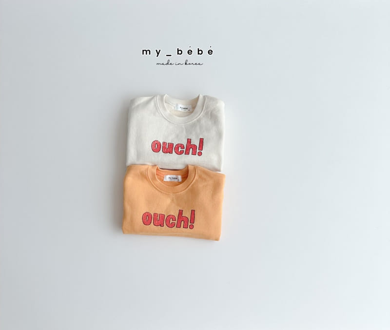 My Bebe - Korean Children Fashion - #fashionkids - Ou Sweatshirt - 2