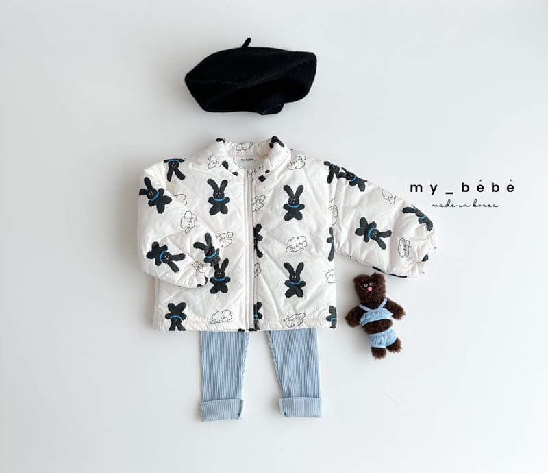 My Bebe - Korean Children Fashion - #fashionkids - Bunny Jacket - 9