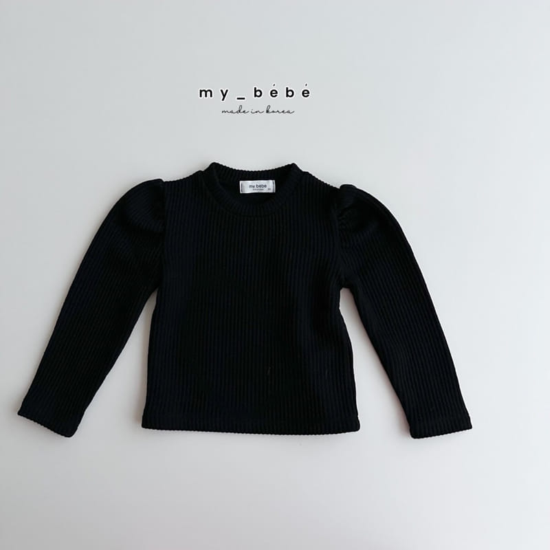 My Bebe - Korean Children Fashion - #fashionkids - Hit Puff Tee - 6