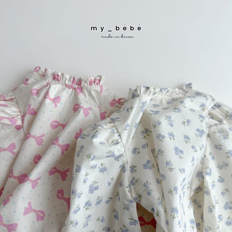 My Bebe - Korean Children Fashion - #kidsshorts - Cha Cha Blouse - 3
