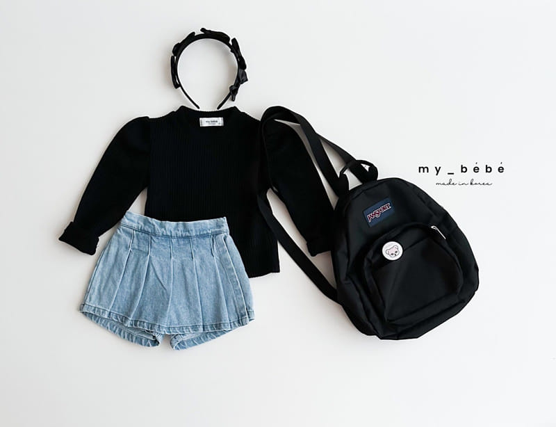 My Bebe - Korean Children Fashion - #kidsstore - Hit Puff Tee - 8