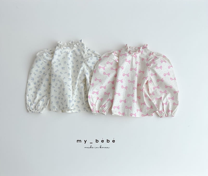 My Bebe - Korean Children Fashion - #kidsshorts - Cha Cha Blouse - 4