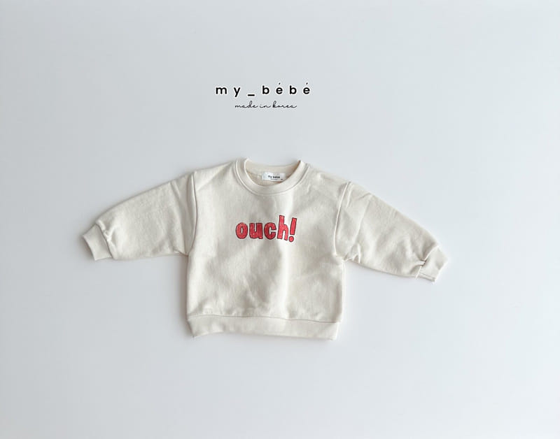 My Bebe - Korean Children Fashion - #kidzfashiontrend - Ou Sweatshirt - 5