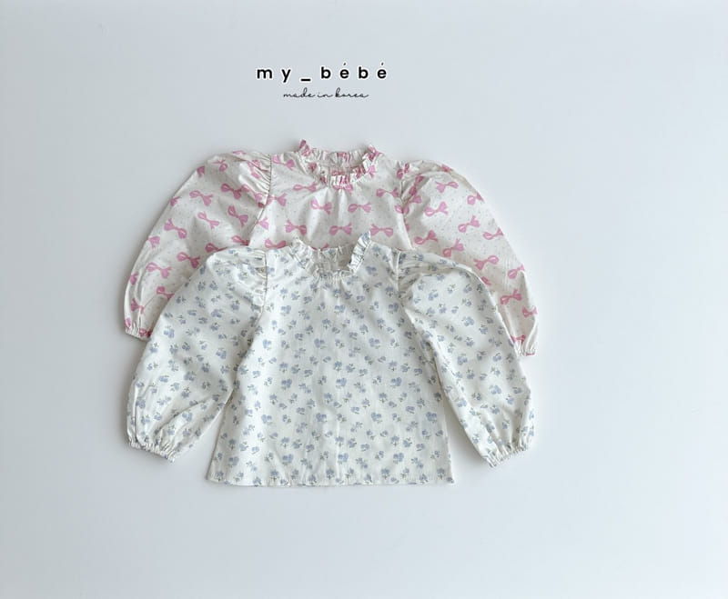 My Bebe - Korean Children Fashion - #kidzfashiontrend - Cha Cha Blouse - 5
