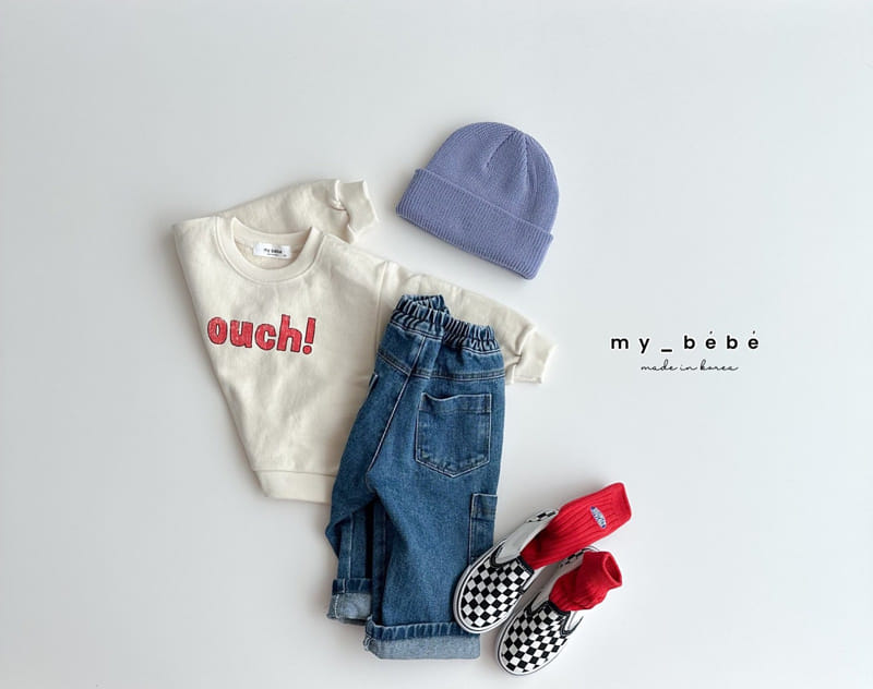 My Bebe - Korean Children Fashion - #littlefashionista - Ou Sweatshirt - 7
