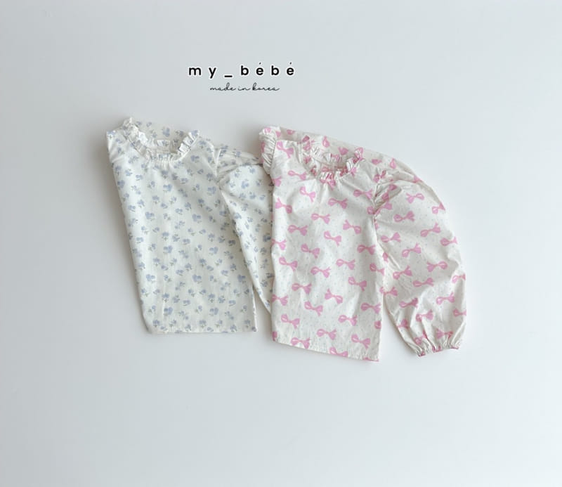 My Bebe - Korean Children Fashion - #littlefashionista - Cha Cha Blouse - 7
