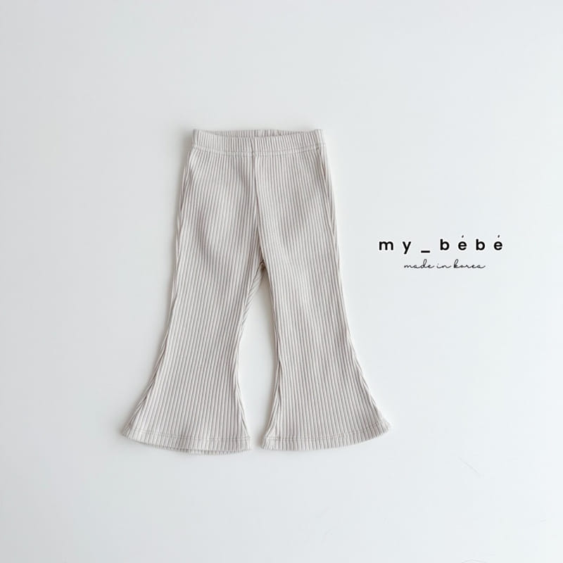 My Bebe - Korean Children Fashion - #magicofchildhood - Tight Boots Cut Pants - 9