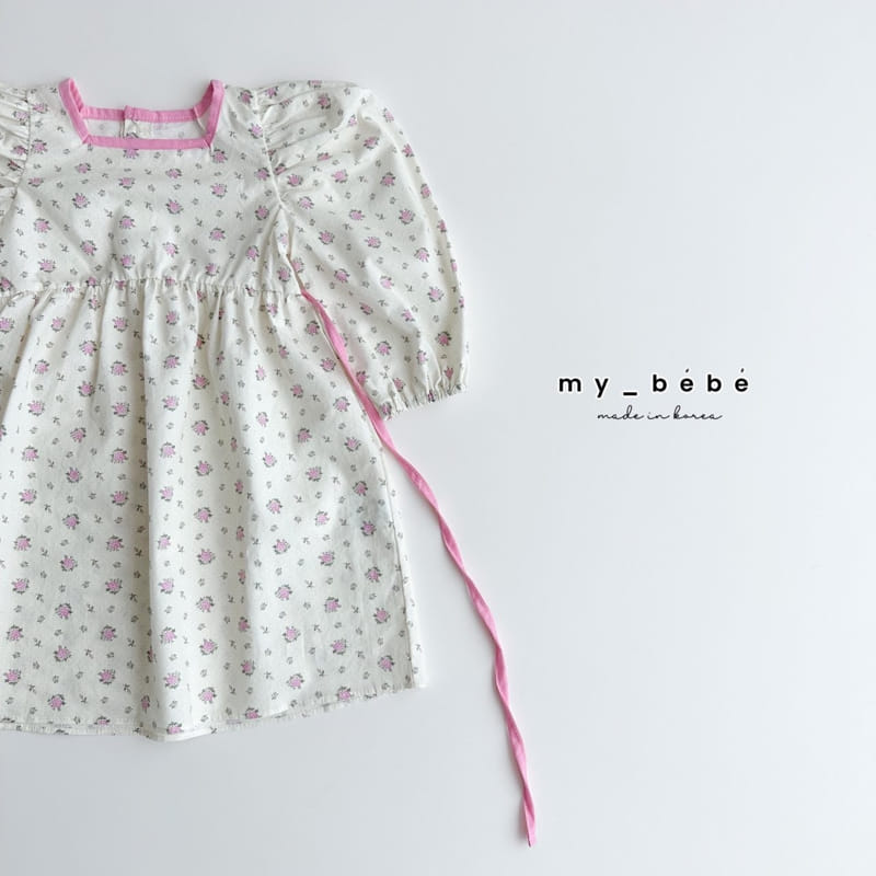 My Bebe - Korean Children Fashion - #magicofchildhood - Popo Square One-Piece - 10