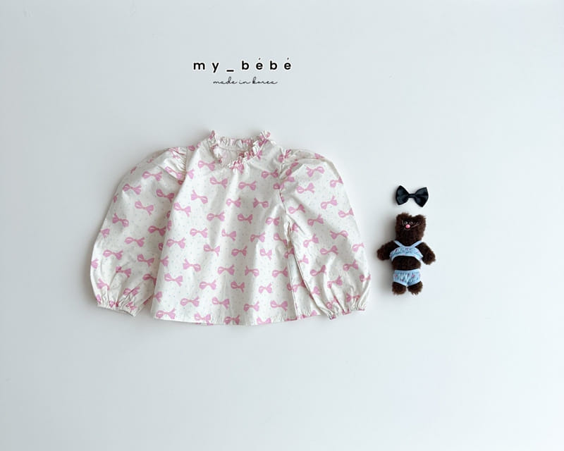 My Bebe - Korean Children Fashion - #magicofchildhood - Cha Cha Blouse - 8