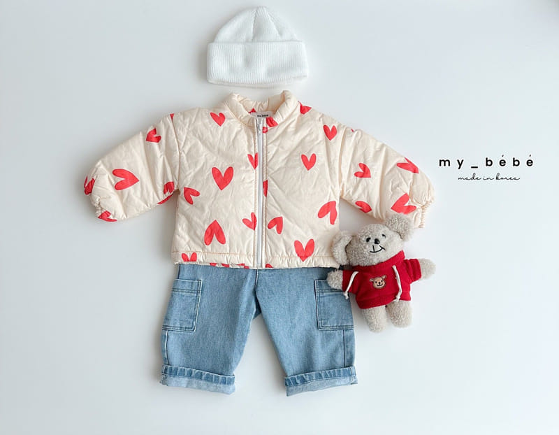 My Bebe - Korean Children Fashion - #magicofchildhood - Pocket Denim Pants - 7