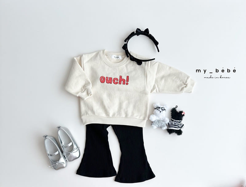 My Bebe - Korean Children Fashion - #minifashionista - Ou Sweatshirt - 9