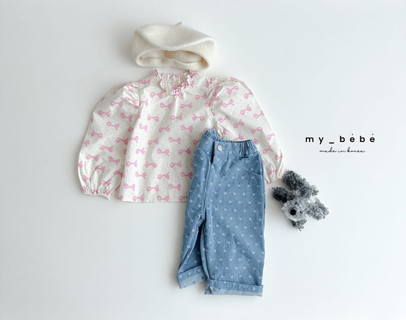 My Bebe - Korean Children Fashion - #prettylittlegirls - Cha Cha Blouse - 10