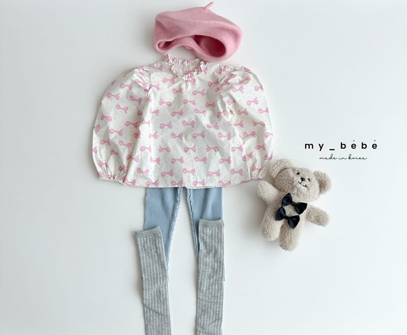 My Bebe - Korean Children Fashion - #todddlerfashion - Cha Cha Blouse - 11