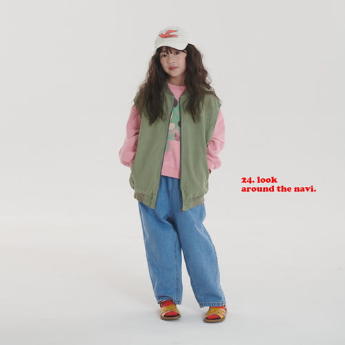 Navi - Korean Children Fashion - #childrensboutique - Hani Denim Pants - 2