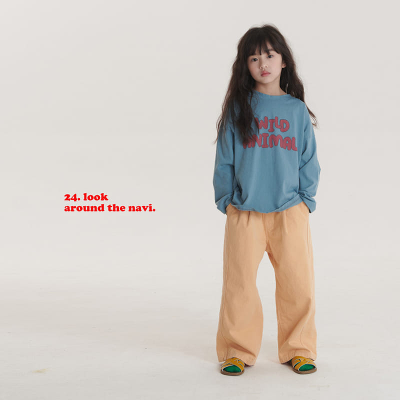 Navi - Korean Children Fashion - #childrensboutique - Animal Tee - 7