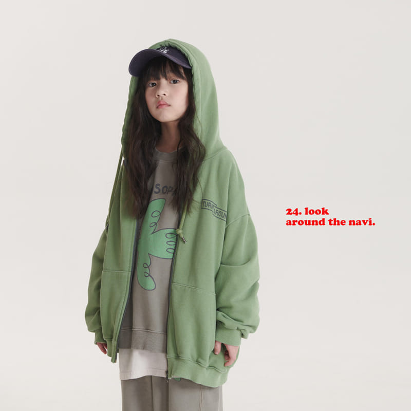Navi - Korean Children Fashion - #designkidswear - Around Zip-Up - 4