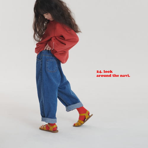 Navi - Korean Children Fashion - #fashionkids - Hani Denim Pants - 5