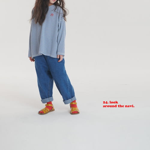 Navi - Korean Children Fashion - #kidsshorts - Hani Denim Pants - 6