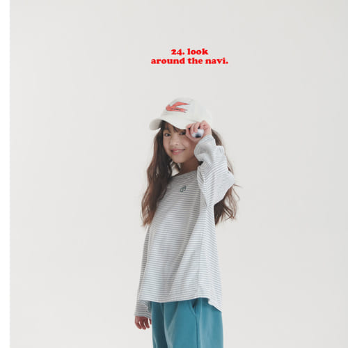 Navi - Korean Children Fashion - #kidsshorts - Pring Tee - 5
